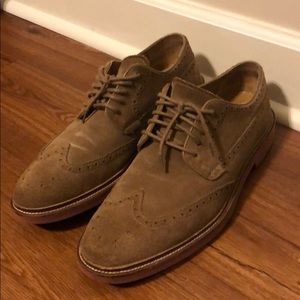 Men’s suede Cole Haan oxfords size 12